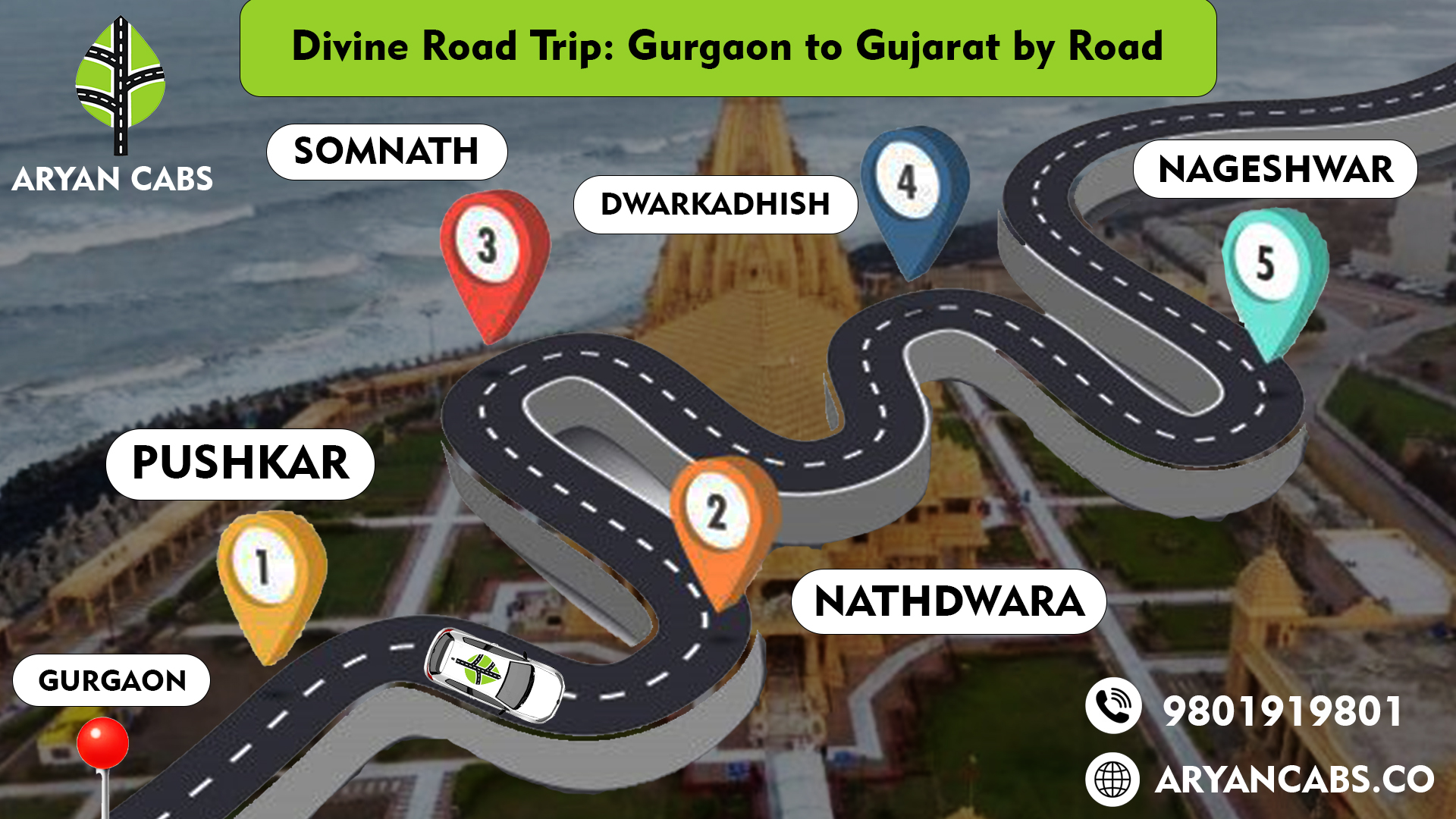 A Divine Road Trip: Gurgaon to Gujarat with Magical Stops