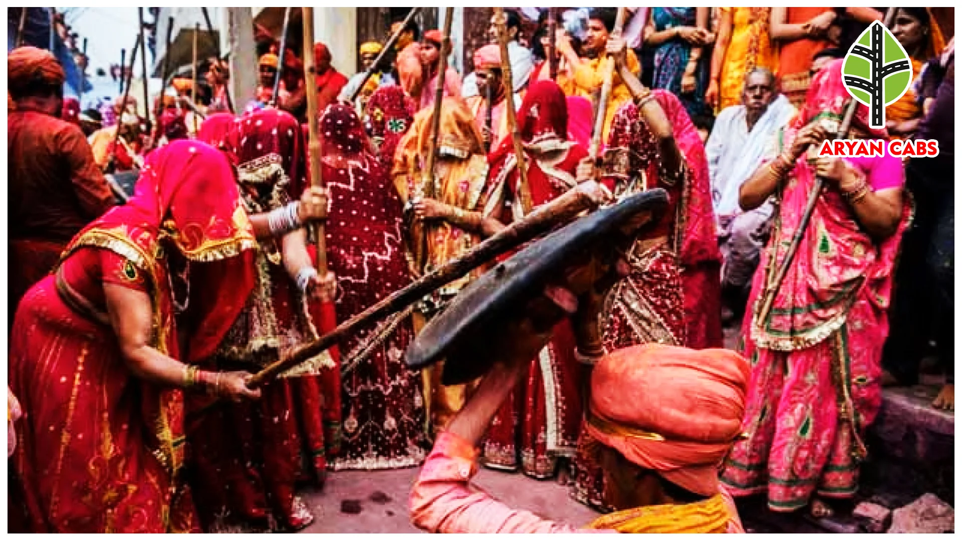 Lathmar Holi in Barsana and Nandgaon